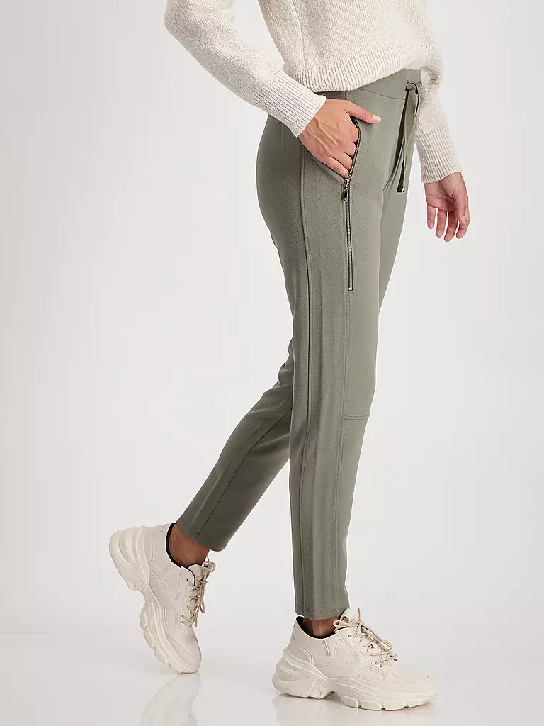MONARI | Hose Jogging Fit | grün