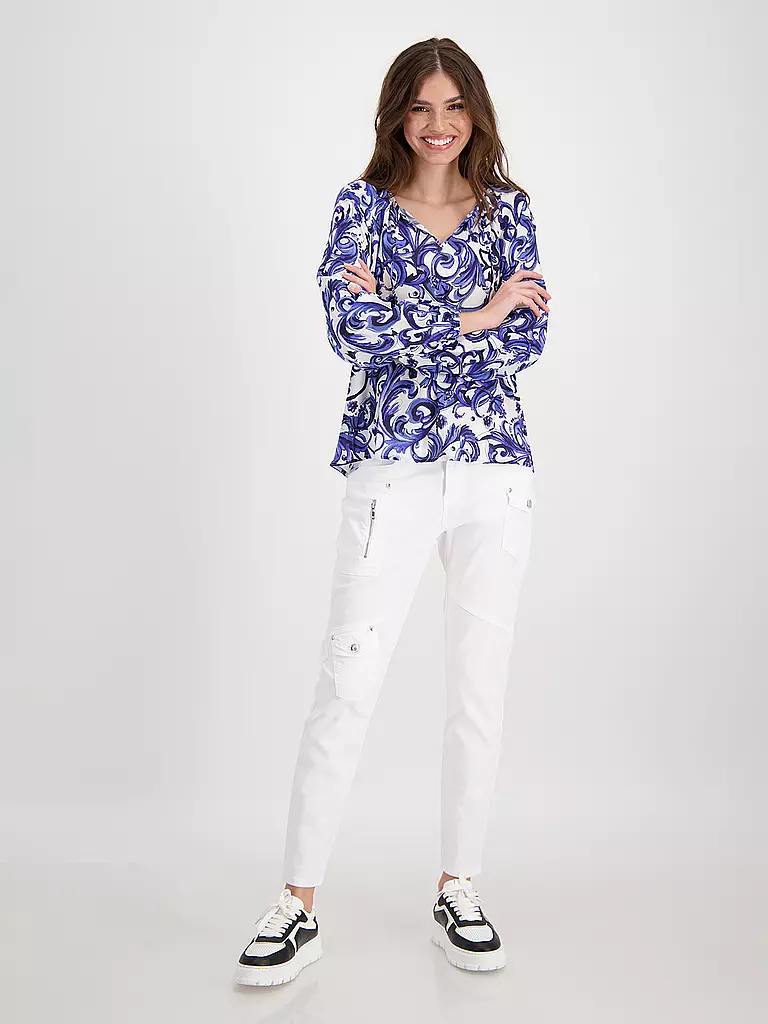MONARI | Hose Skinny Fit | weiss