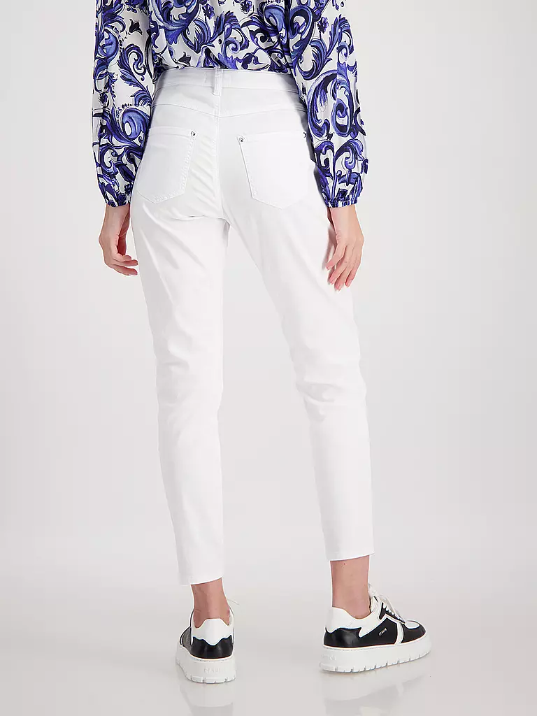 MONARI | Hose Skinny Fit | weiss
