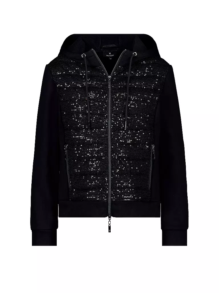 MONARI | Hybridjacke | schwarz