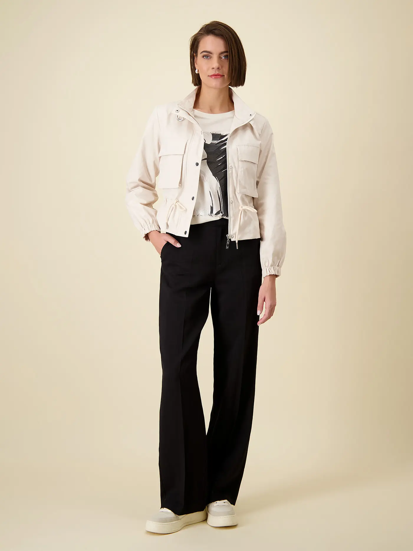 MONARI | Jacke  | creme