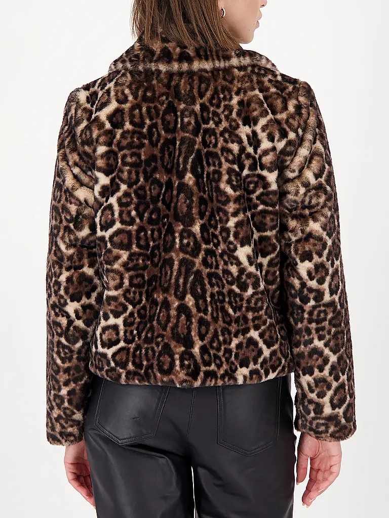 MONARI | Jacke in Felloptik | 