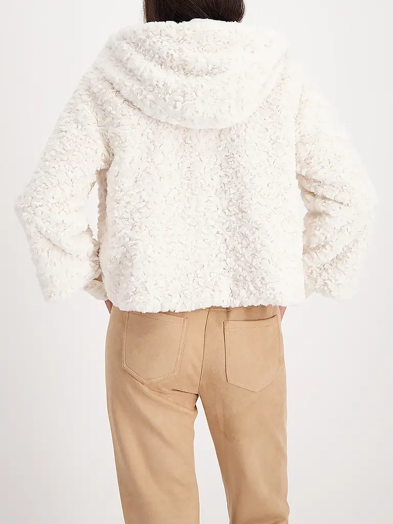 MONARI | Jacke in Felloptik |