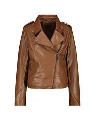 MONARI | Jacke in Lederoptik  | braun