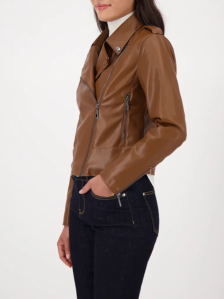 MONARI | Jacke in Lederoptik | 