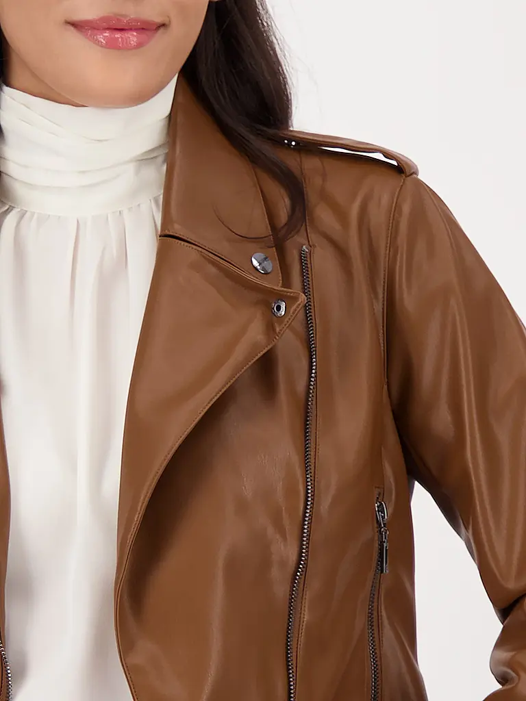 MONARI | Jacke in Lederoptik | 