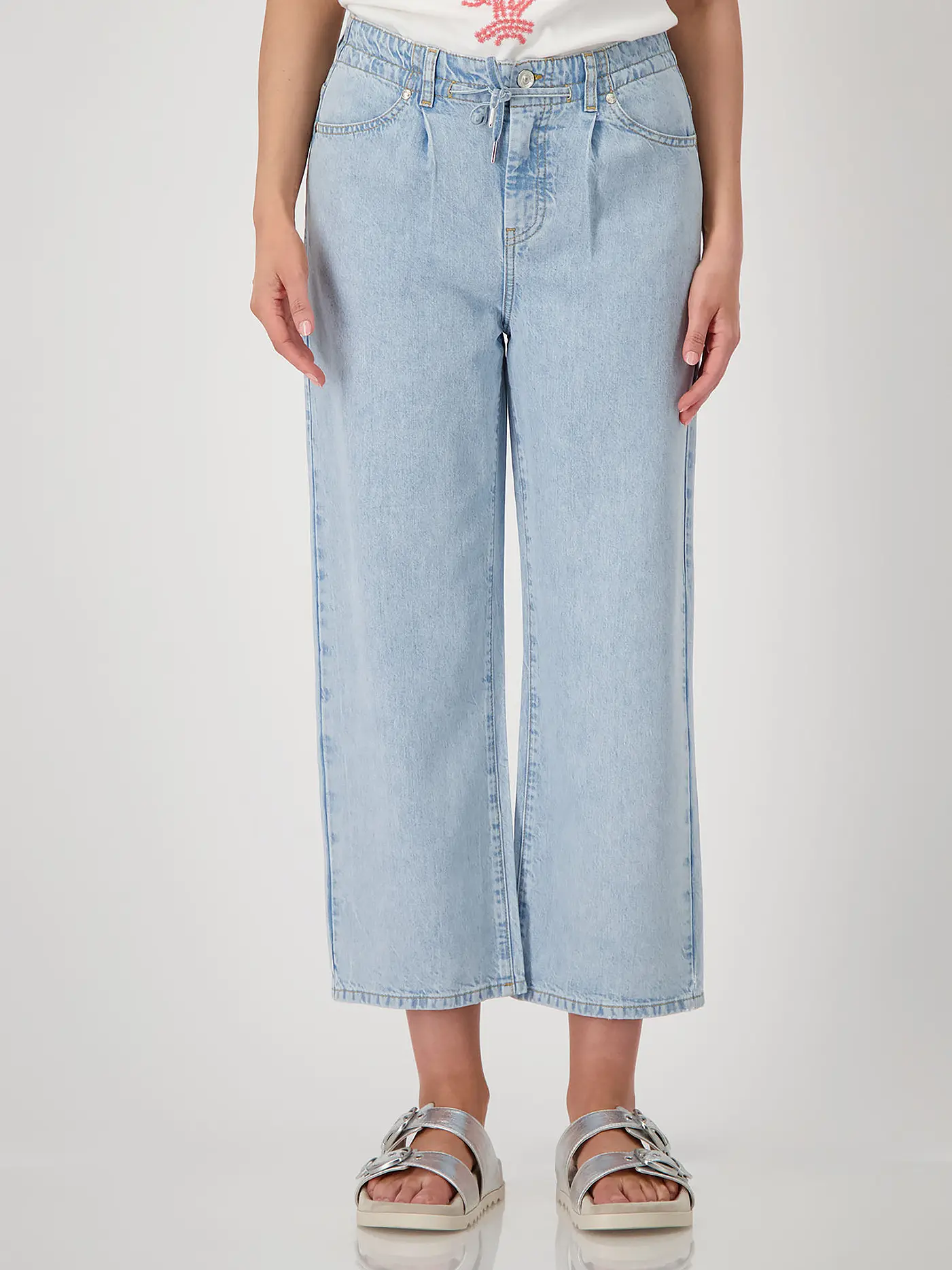 MONARI | Jeans 7/8 | blau