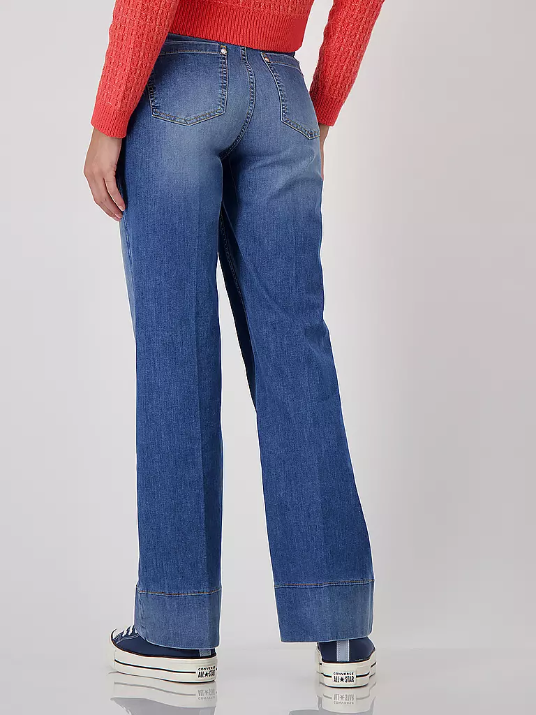 MONARI | Jeans Bootcut Fit  | blau