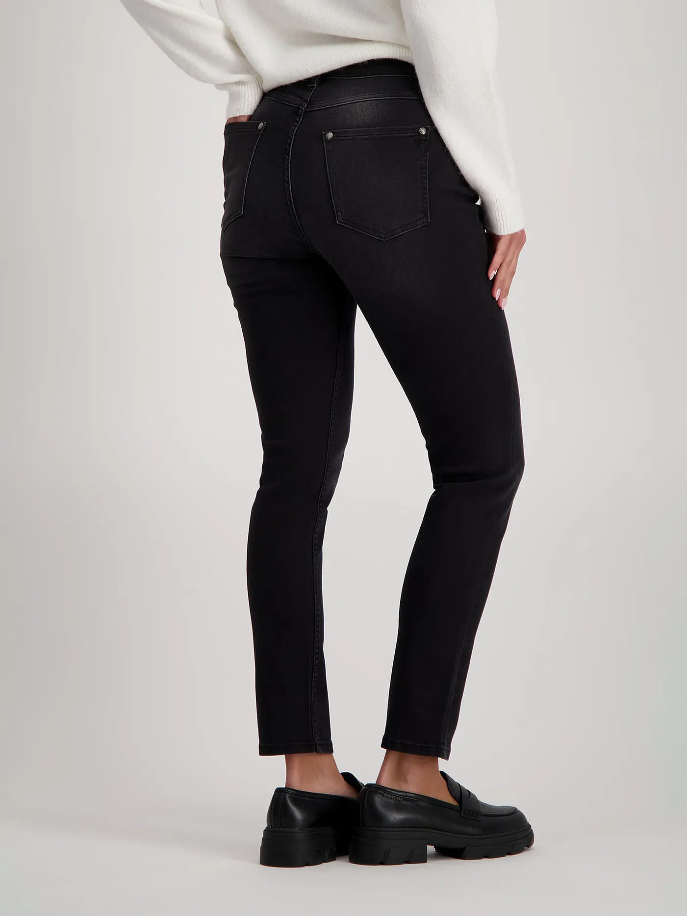 MONARI | Jeans Skinny Fit  | schwarz
