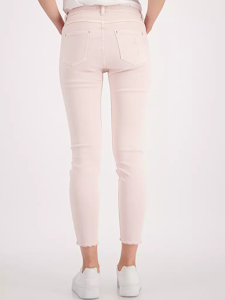 MONARI | Jeans Skinny Fit 7/8 | rosa