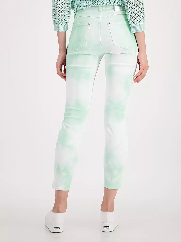 MONARI | Jeans Skinny Fit 7/8 | mint