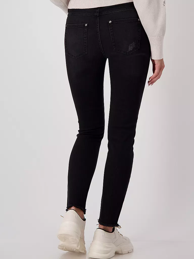 MONARI | Jeans Slim Fit  | schwarz