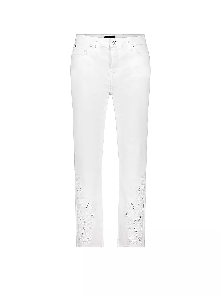 MONARI | Jeans Slim Fit SARDINIEN | creme