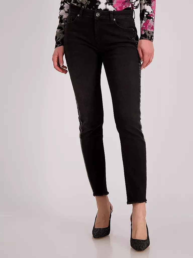 MONARI | Jeans Slim Fit | schwarz