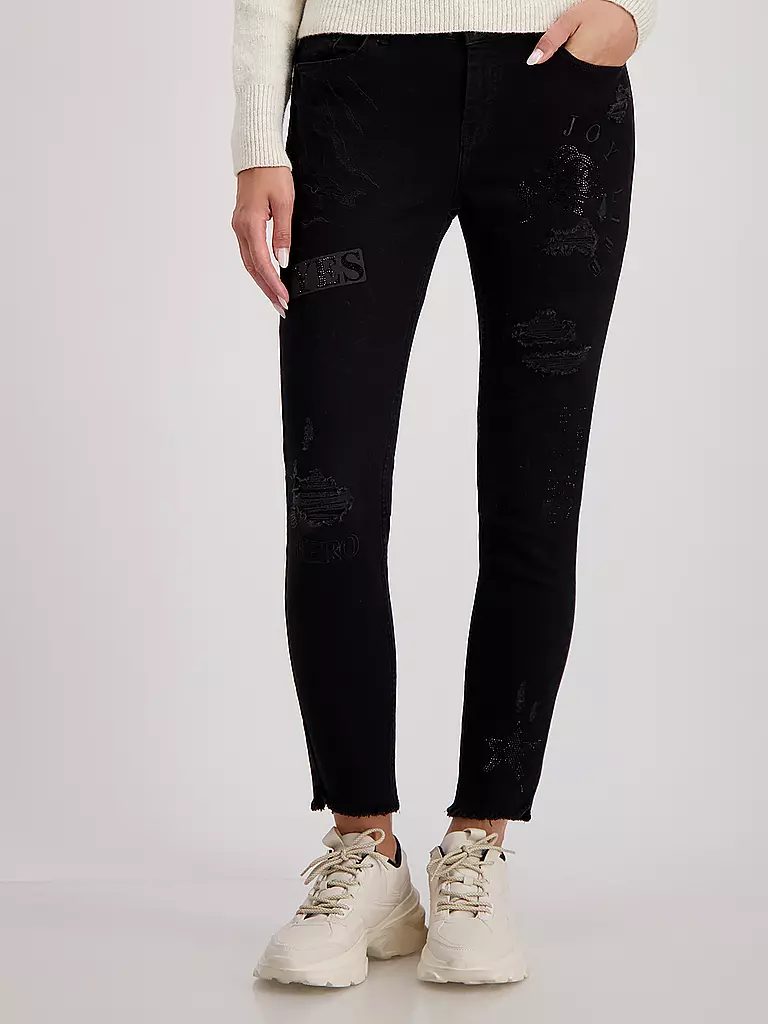 MONARI | Jeans Slim Fit | schwarz