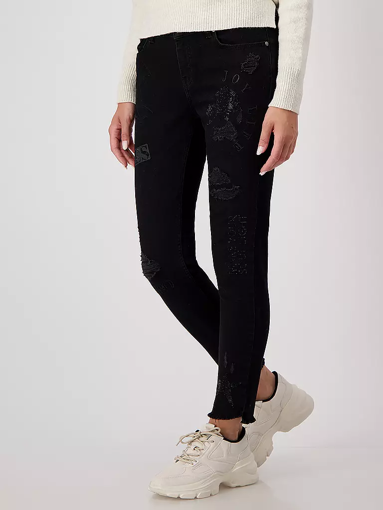 MONARI | Jeans Slim Fit | schwarz