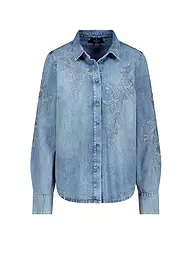 MONARI | Jeansbluse  | blau