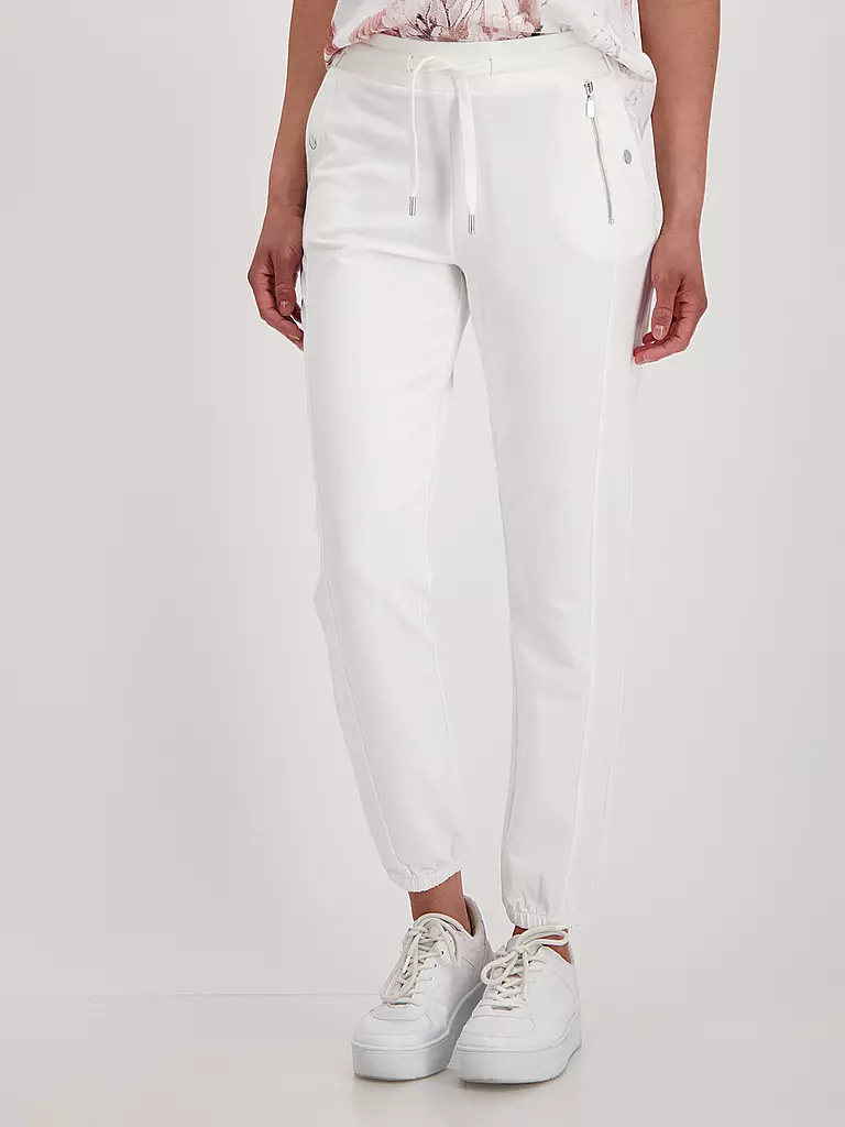 MONARI | Jogginghose | creme