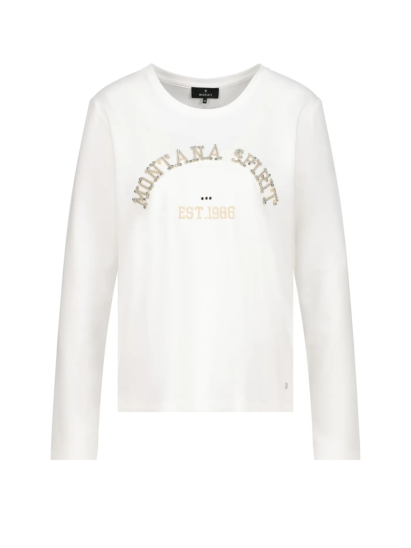 MONARI | Langarmshirt  | weiss