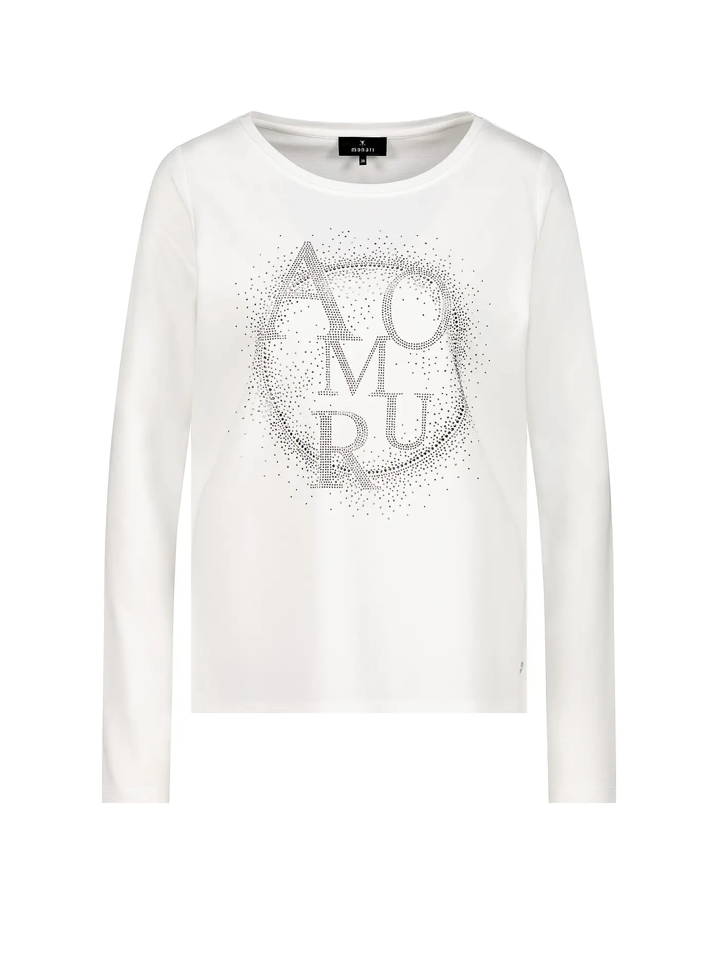 MONARI | Langarmshirt  | creme