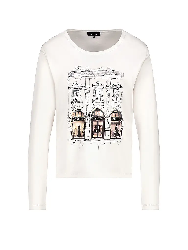 MONARI | Langarmshirt  | creme