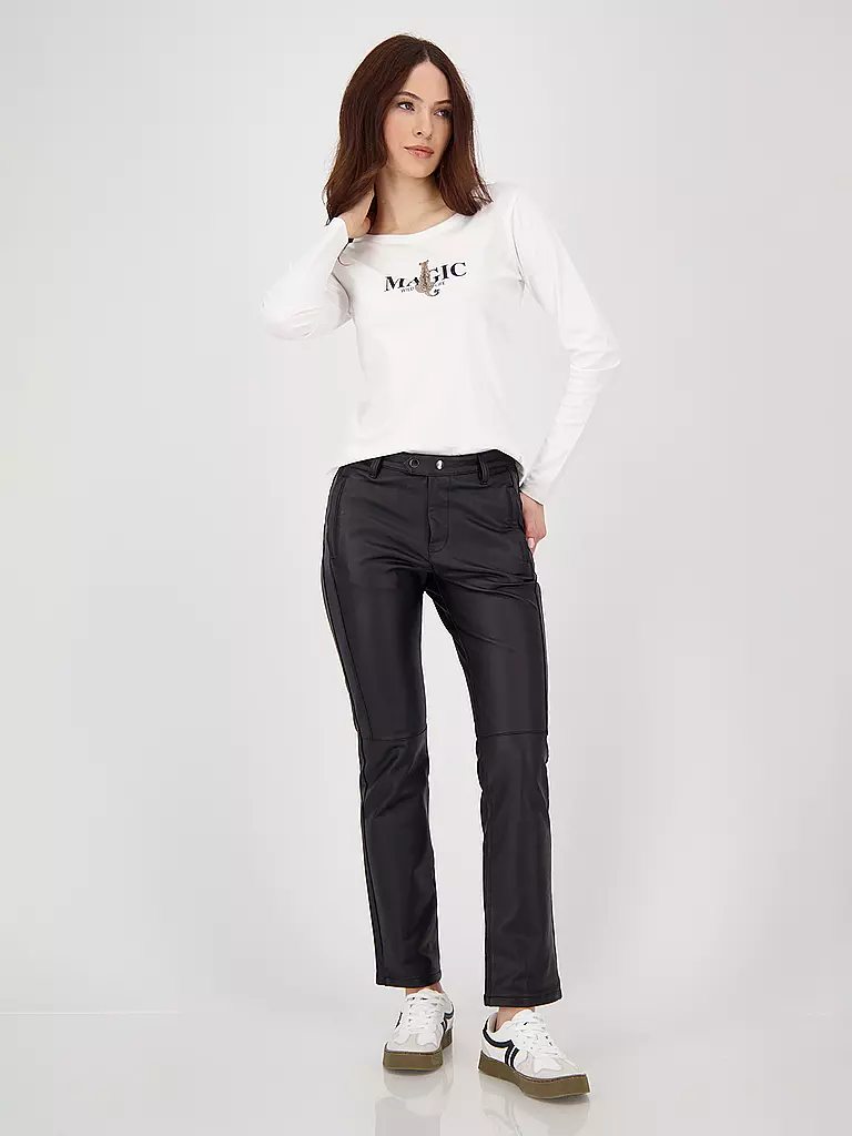 MONARI | Langarmshirt  | creme