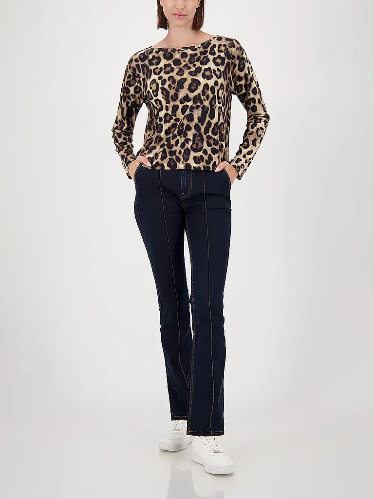 MONARI | Langarmshirt  | camel