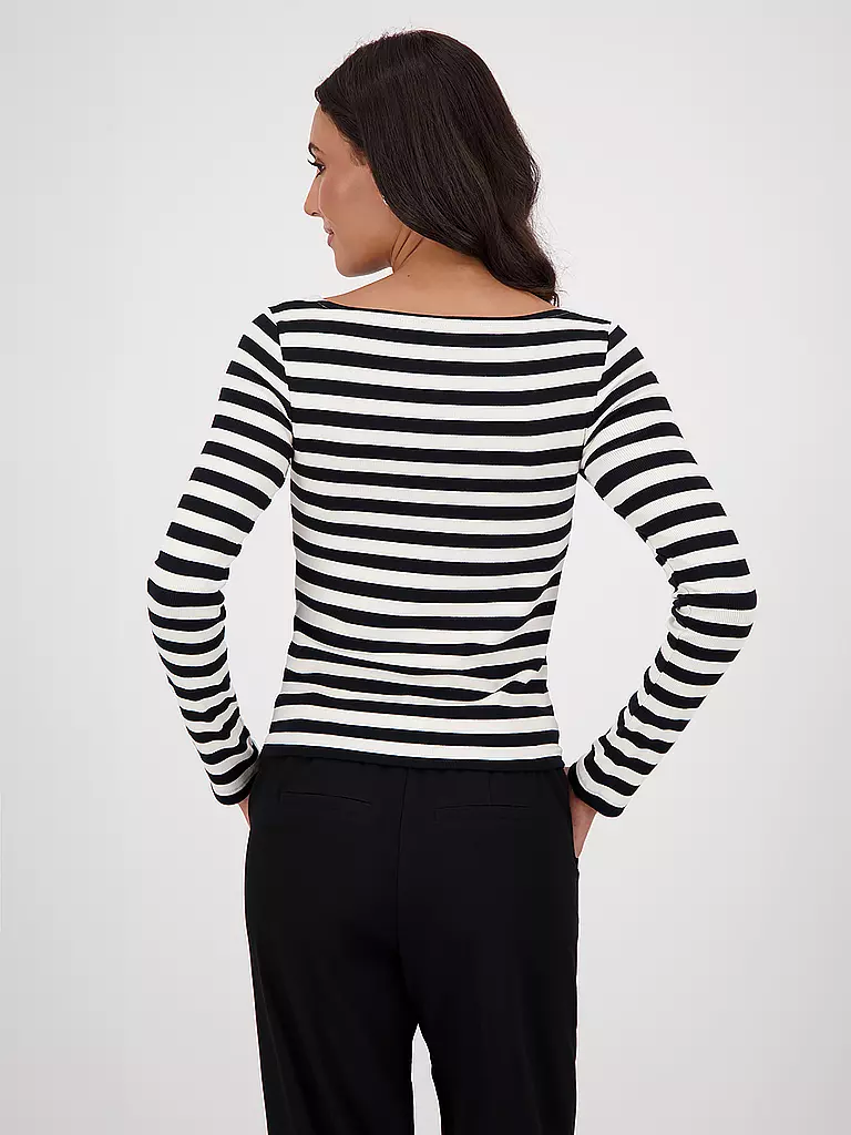 MONARI | Langarmshirt  | schwarz
