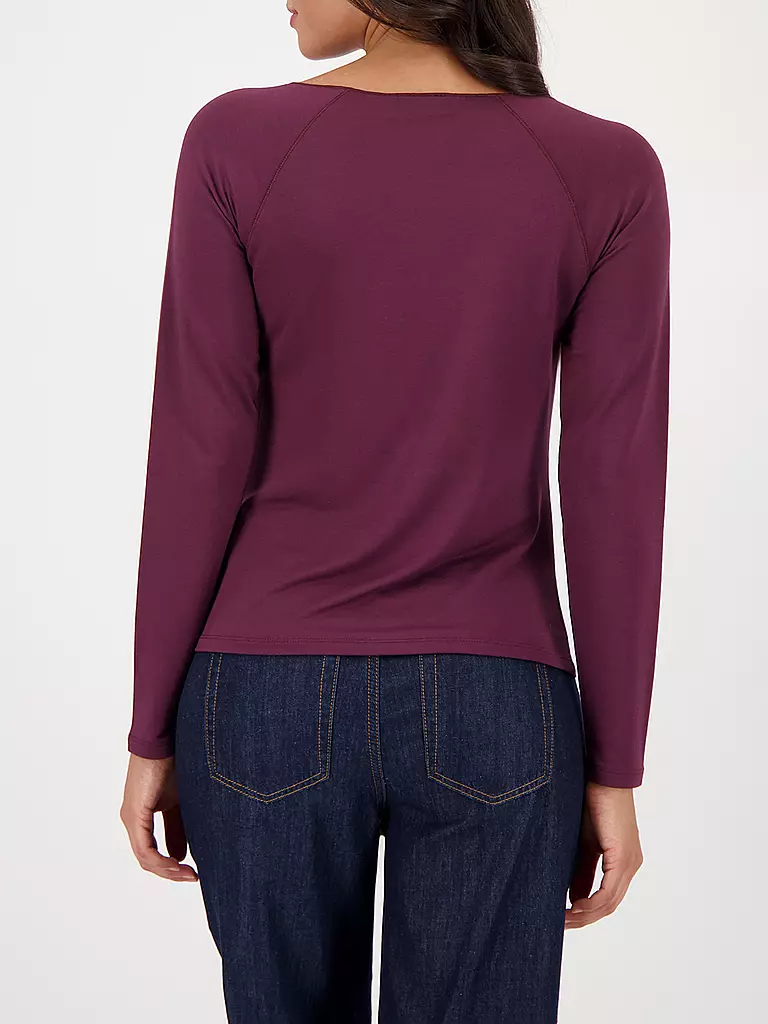 MONARI | Langarmshirt  | dunkelrot