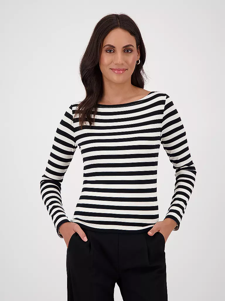 MONARI | Langarmshirt  | schwarz