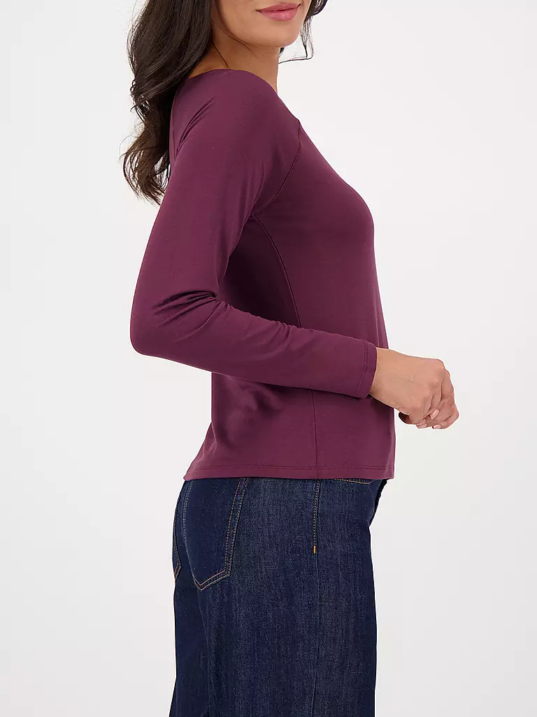 MONARI | Langarmshirt  | dunkelrot