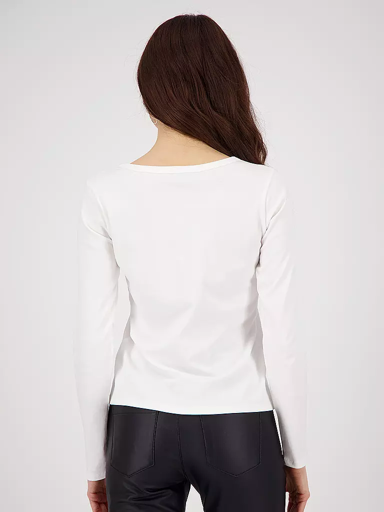 MONARI | Langarmshirt | creme
