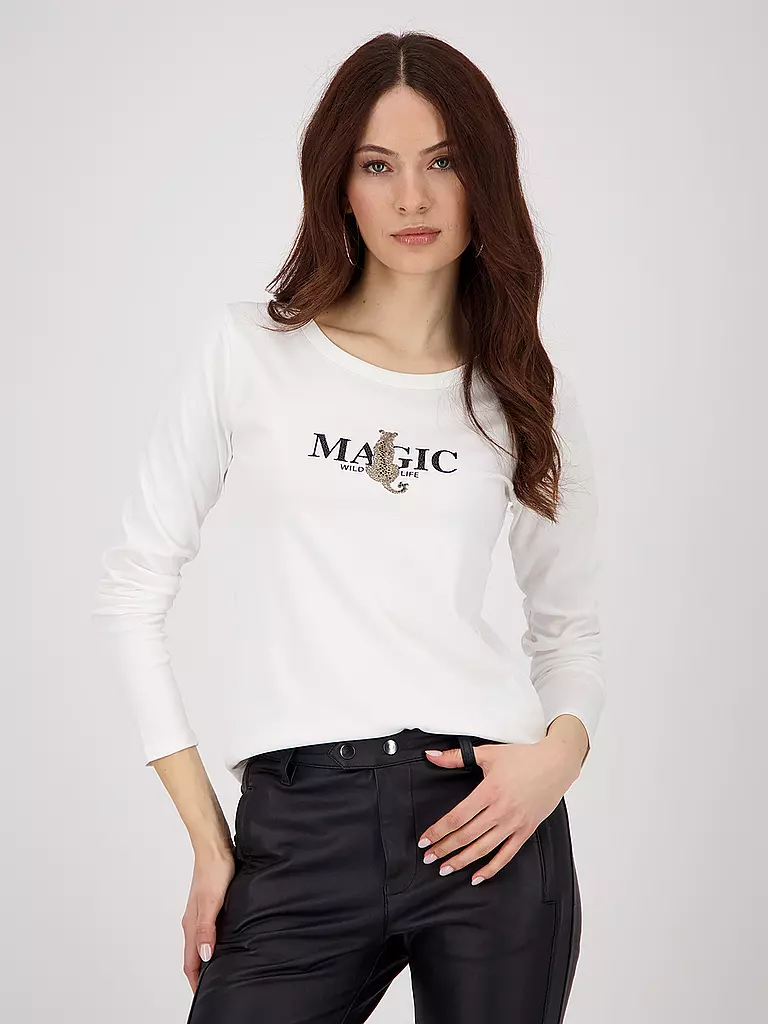 MONARI | Langarmshirt | creme