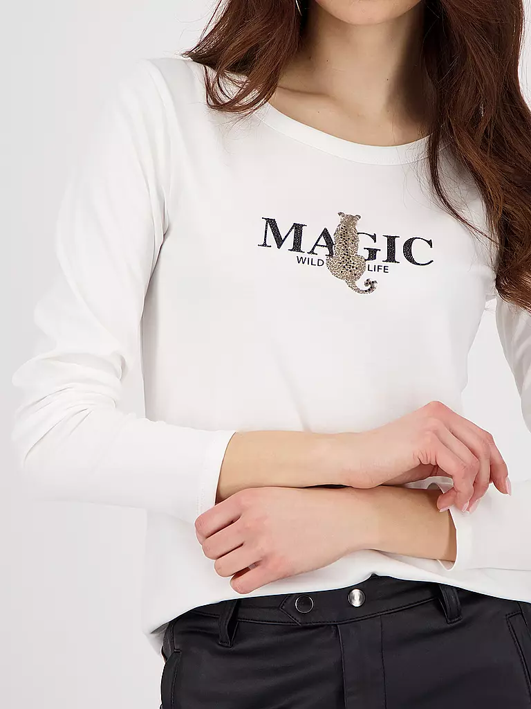 MONARI | Langarmshirt | creme