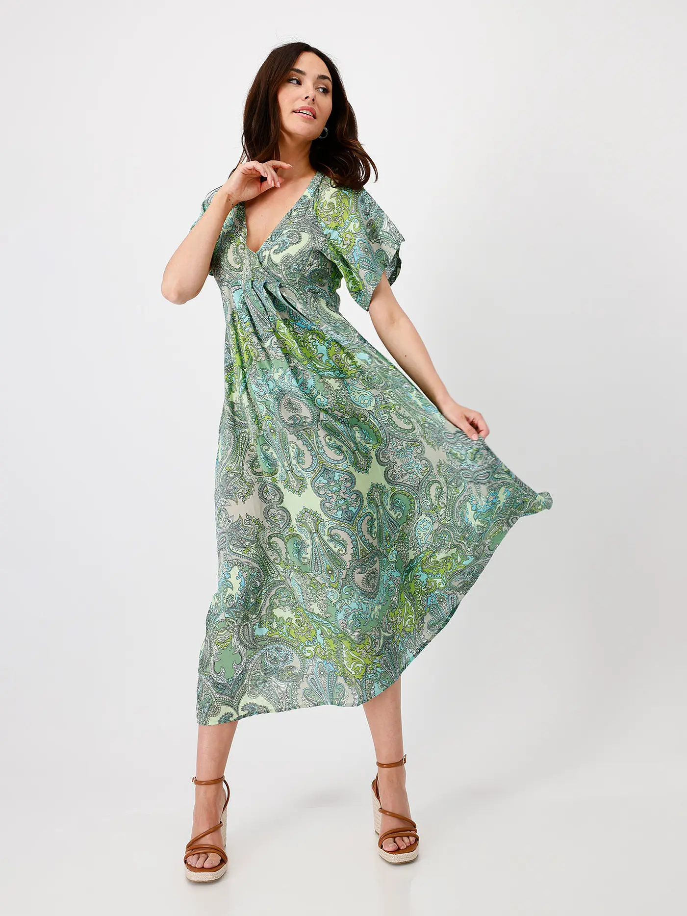 MONARI | Maxikleid  | grün