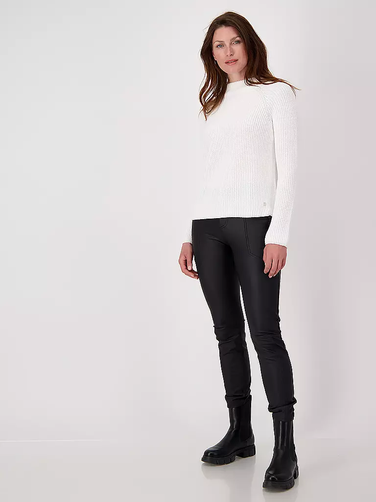 MONARI Pullover mit Glitzerdruck Milk Chocolate - 38 im Sale main image 1