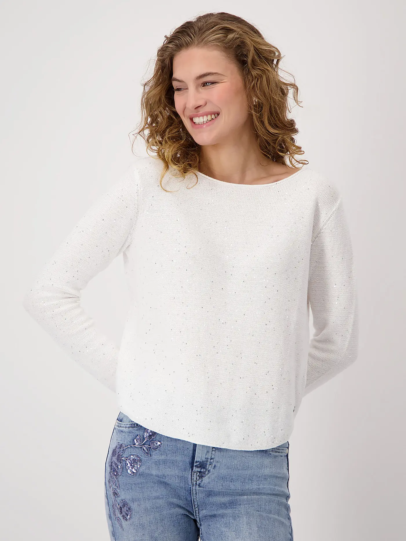 MONARI | Pullover  | creme