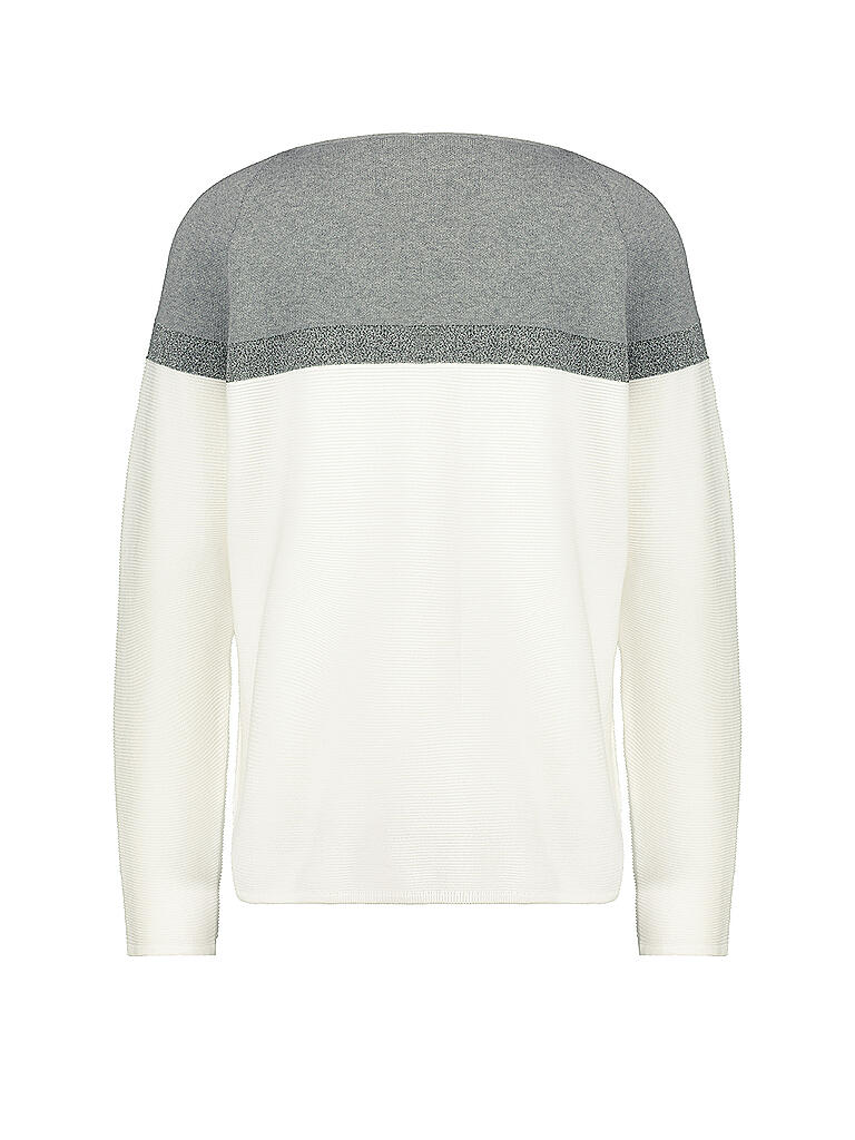 monari pullover grau glitzer