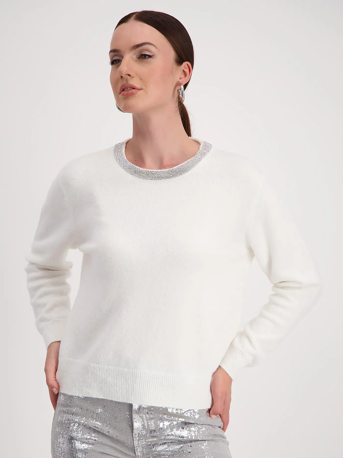 MONARI | Pullover | creme