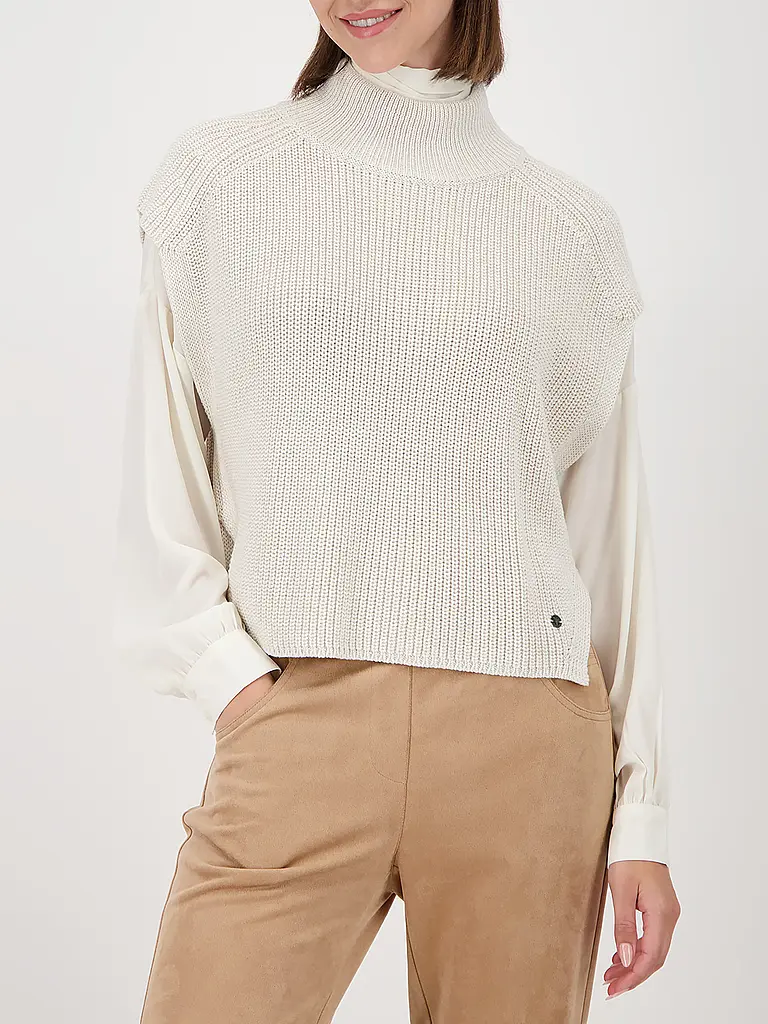 MONARI | Pullunder  | Beige
