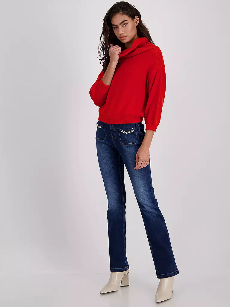 MONARI | Rollkragenpullover  | rot