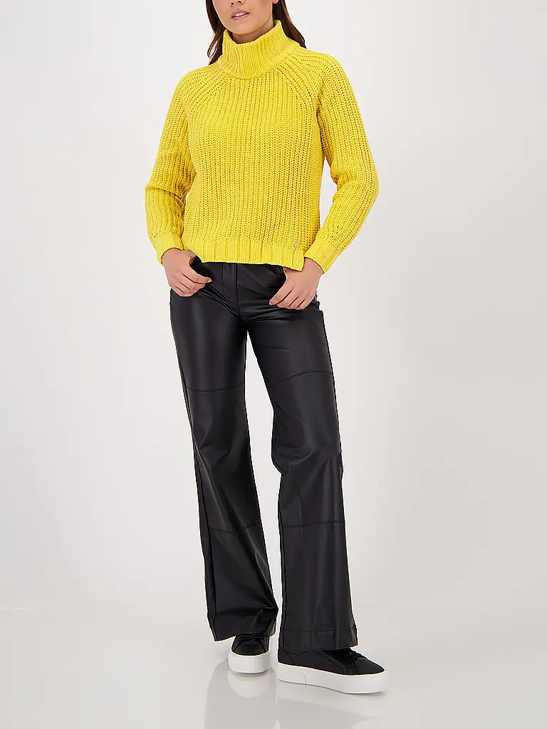 MONARI | Rollkragenpullover  | gelb