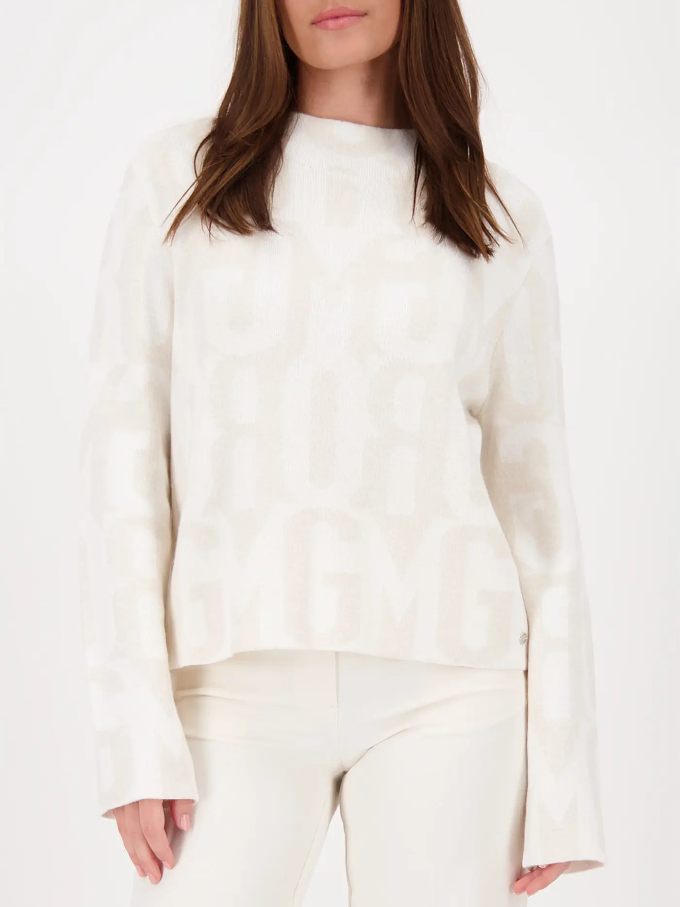 MONARI | Rollkragenpullover  | creme