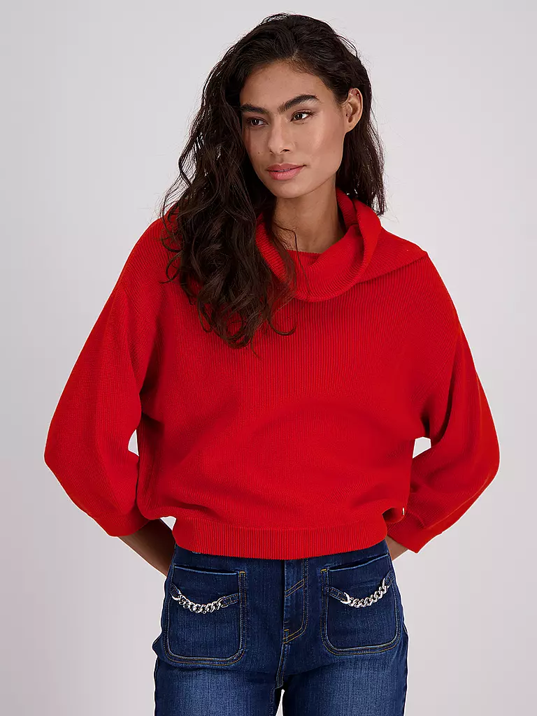 MONARI | Rollkragenpullover  | rot