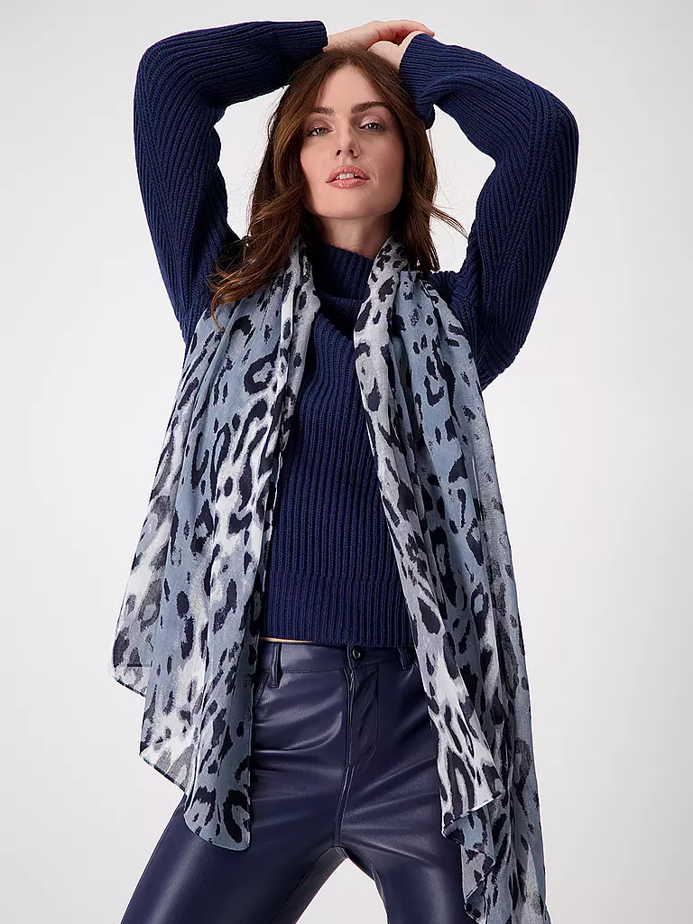 MONARI | Schal | blau