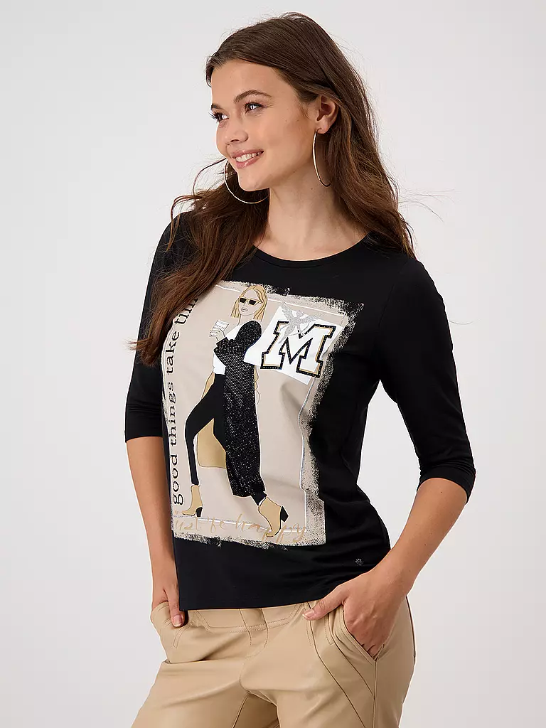 MONARI | Shirt | schwarz