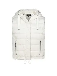 MONARI | Steppgilet  | creme