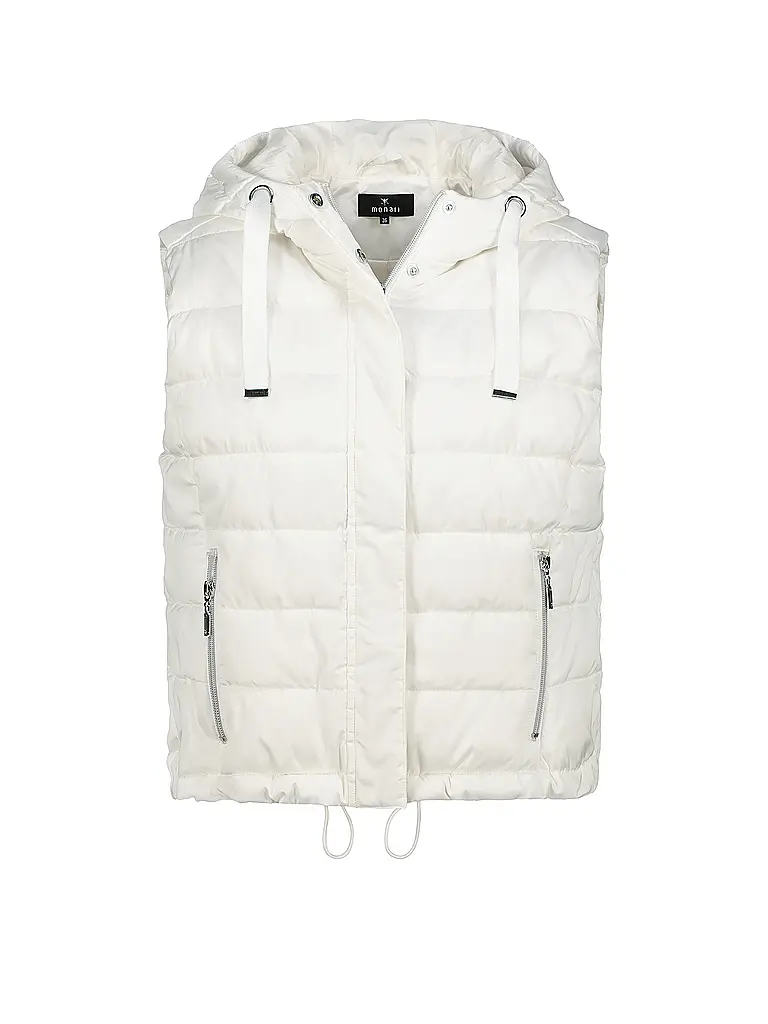 MONARI | Steppgilet  | creme