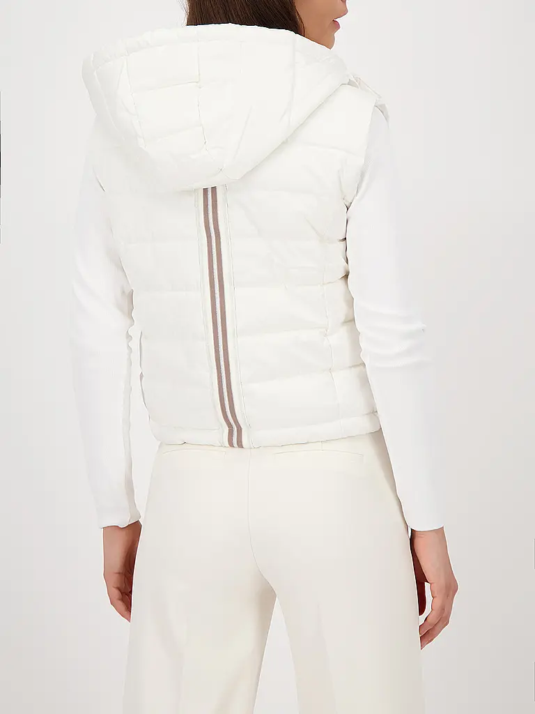 MONARI | Steppgilet  | creme