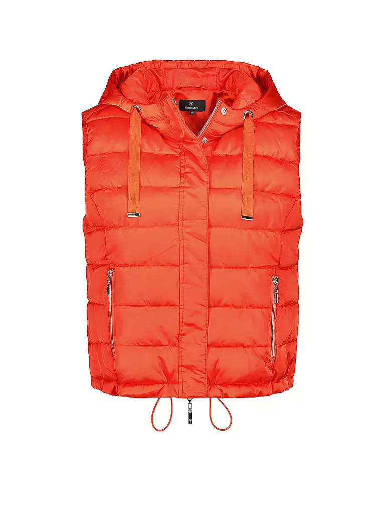 MONARI | Steppgilet | orange